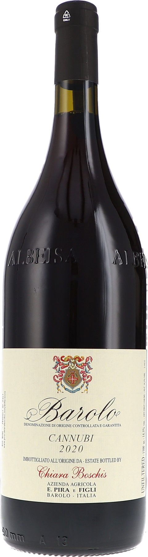Chiara Boschis, E.Pira & Figli Barolo Cannubi DOCG 2020 1,5L BIO
