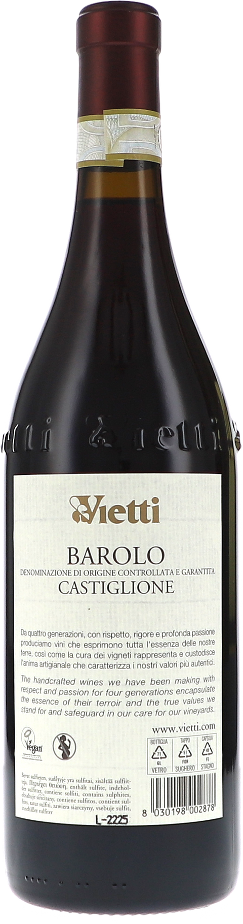 Vietti Barolo DOCG Castiglione 2019