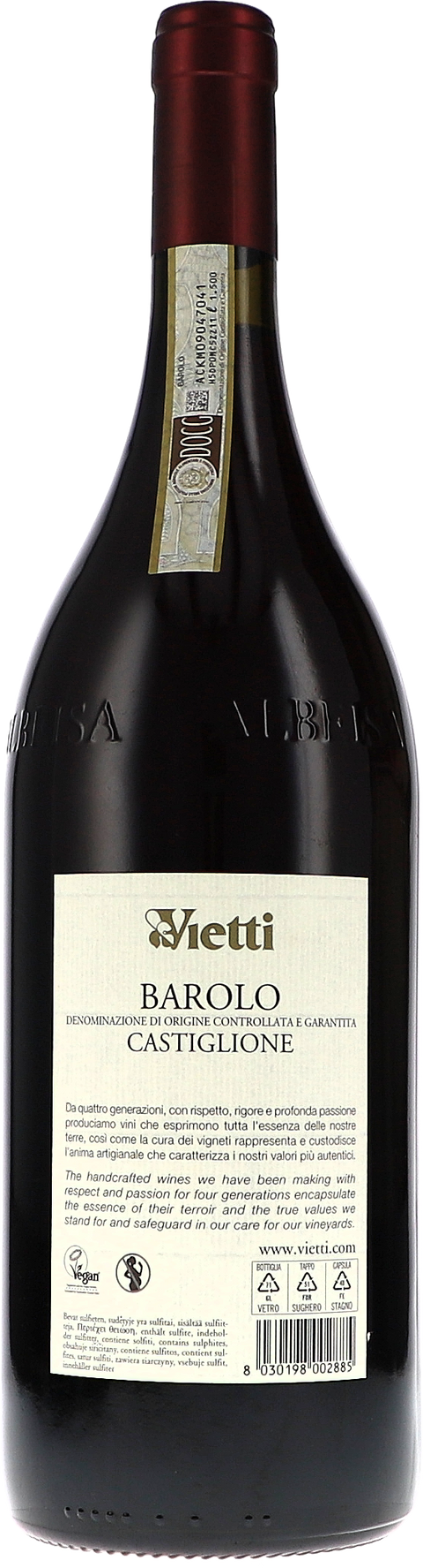 Vietti Barolo DOCG Castiglione 2019 1,5L