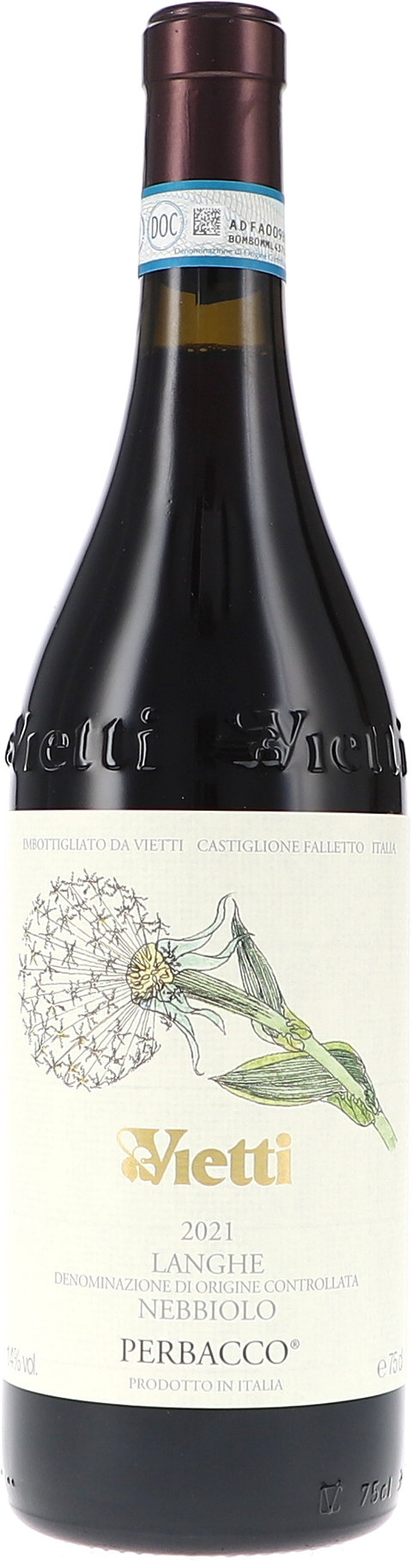 Vietti Langhe Nebbiolo Perbacco DOC 2021 1,5L