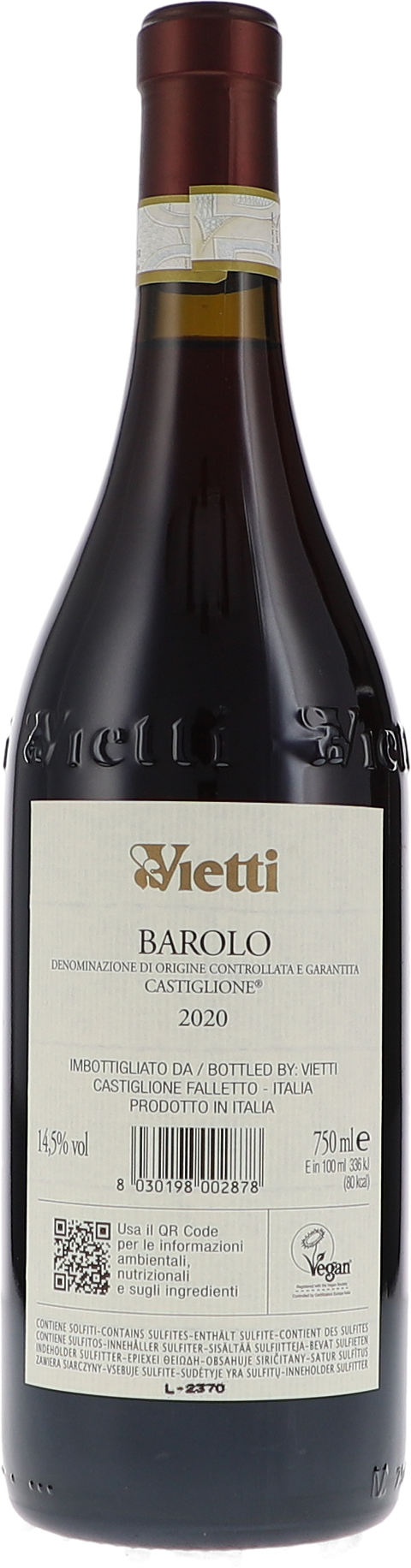 Vietti Barolo DOCG Castiglione 2020