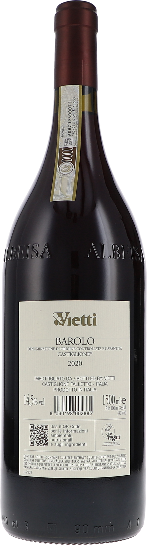 Vietti Barolo DOCG Castiglione 2020 1,5L
