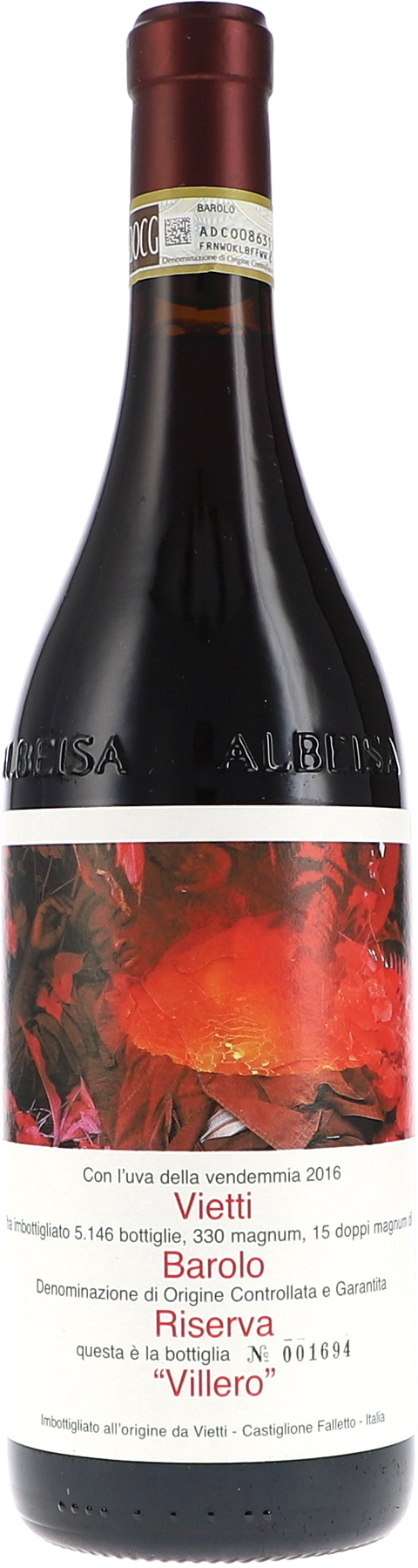 Vietti Barolo DOCG Riserva "Villero" 2016
