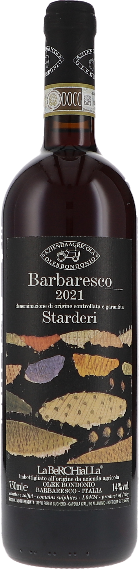 Olek Bondonio Barbaresco Starderi DOCG 2023