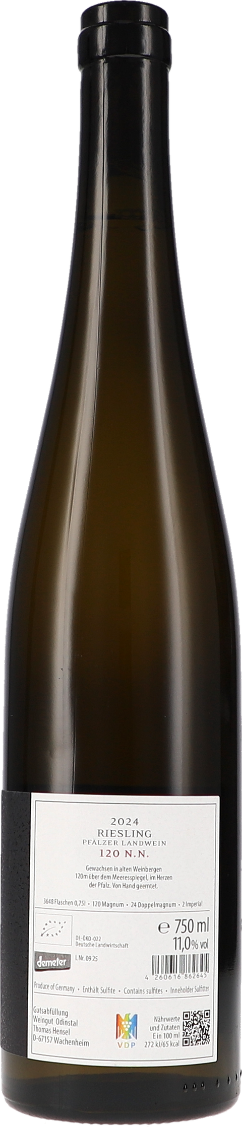 Odinstal Riesling 120 N.N. 2024 BIO