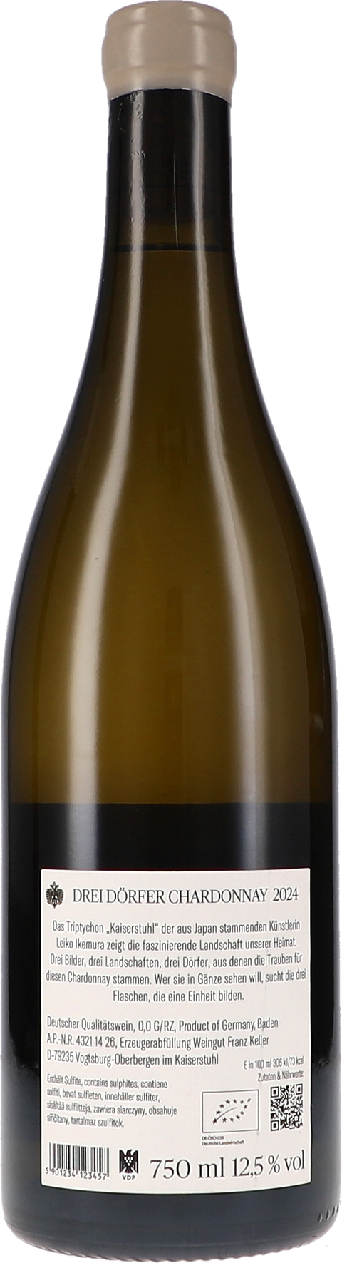 Franz Keller Drei Dörfer Chardonnay 2024 BIO