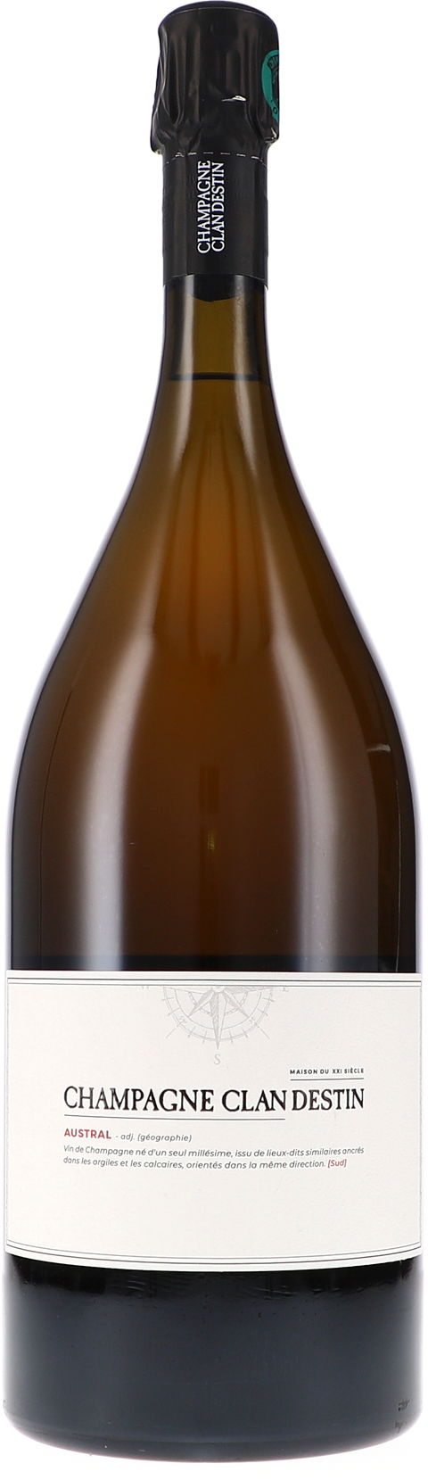 Clandestin AUSTRAL, Brut Nature 2020 1,5L