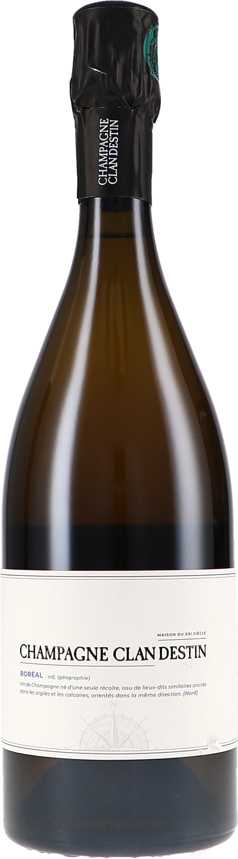 Clandestin BORÉAL, Brut Nature PDM 2022