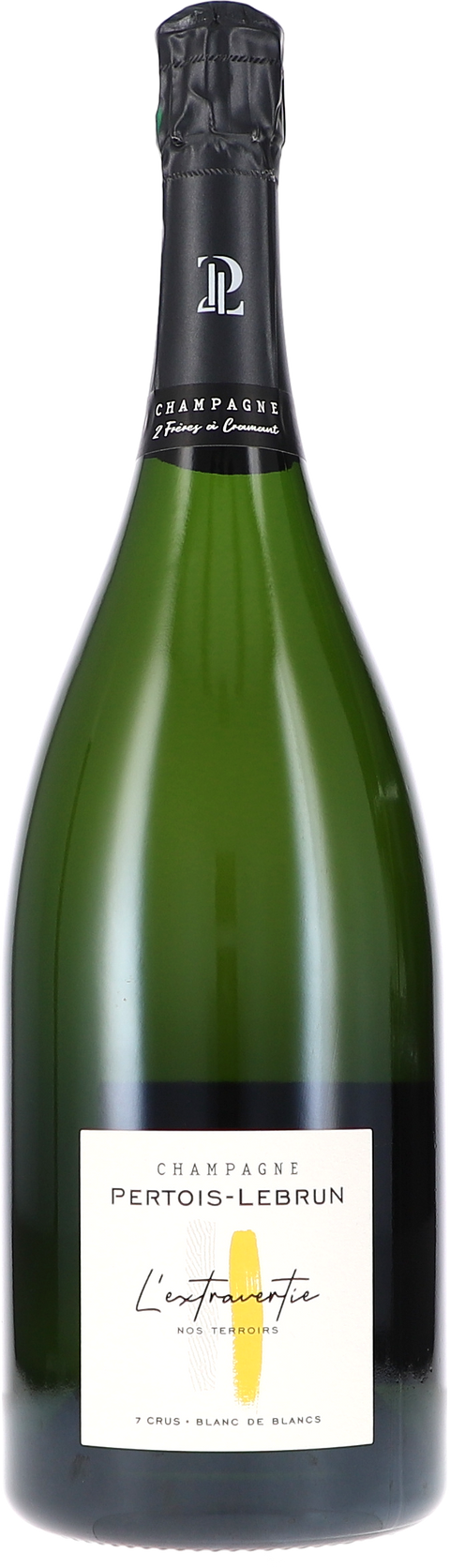 Pertois-Lebrun L'extravertie 2020+Réserve, Blanc de Blancs Extra Brut 1,5L