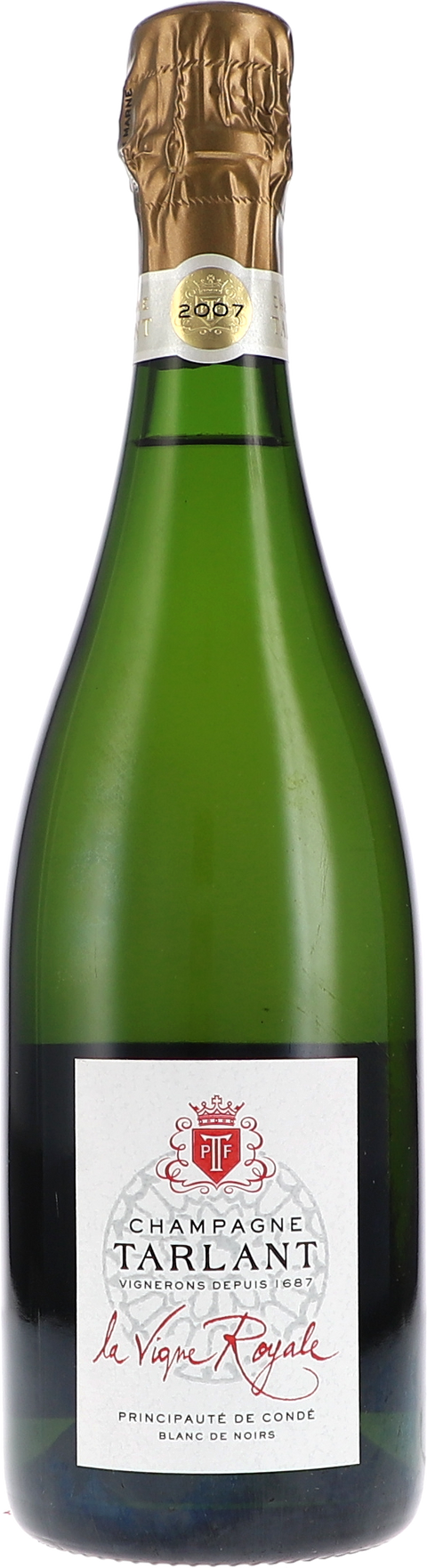 Tarlant La Vigne Royale, Brut Nature, Blanc de Noirs 2007