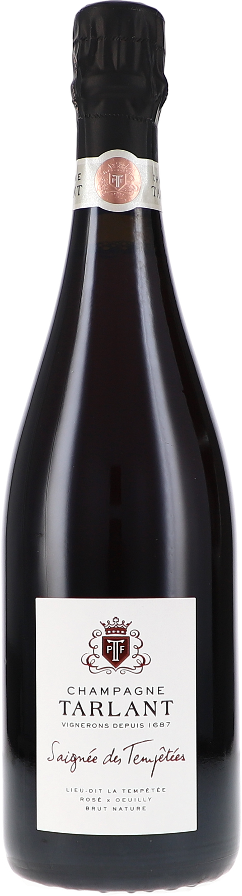 Tarlant Saignée des Tempêtées, Rosé de Saignée, Brut Nature 2018