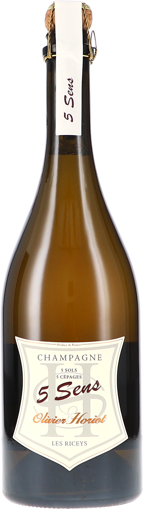 Olivier Horiot Cuvée "5 Sens" Brut Nature 2019 BIO