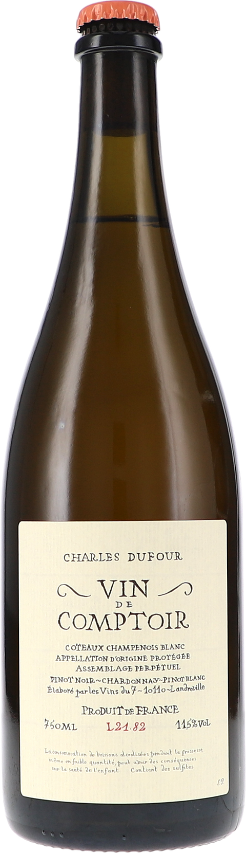Charles Dufour Vin de Comptoir Blanc L21.82, Coteaux Champenois