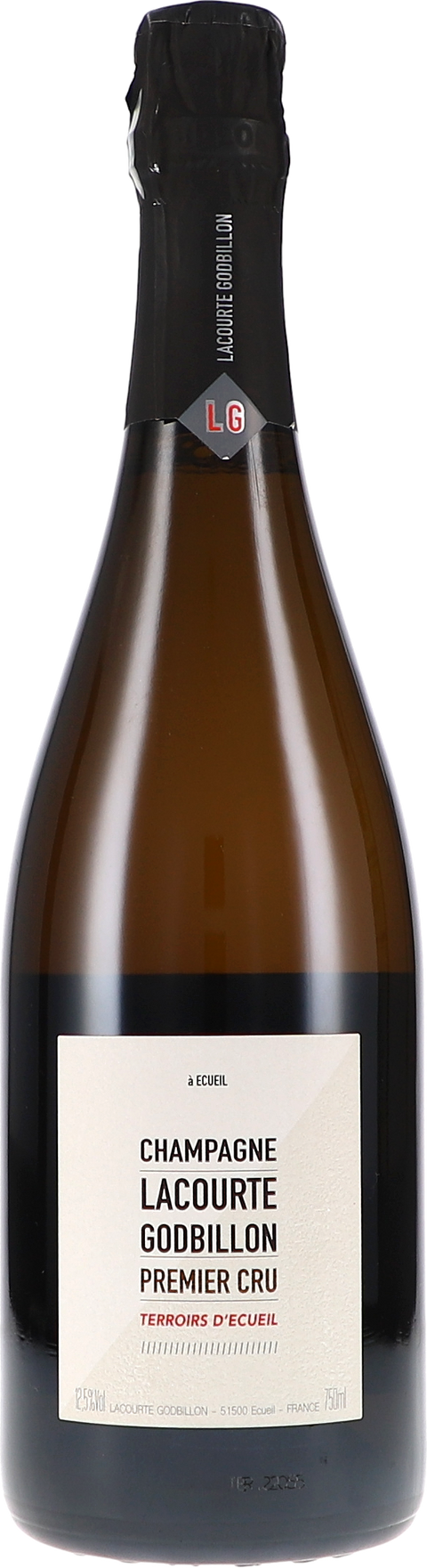 Lacourte-Godbillon Terroirs d'Ecueil, Premier Cru Extra Brut BIO