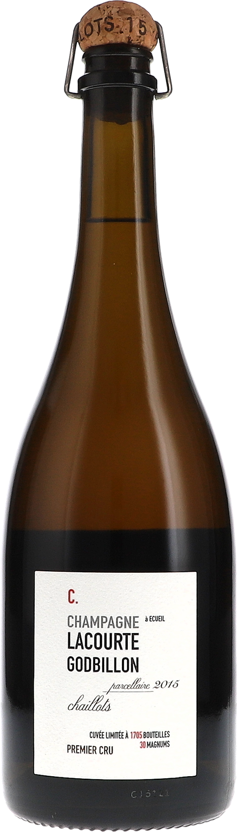 Lacourte-Godbillon Chaillots, Premier Cru Extra Brut 2015