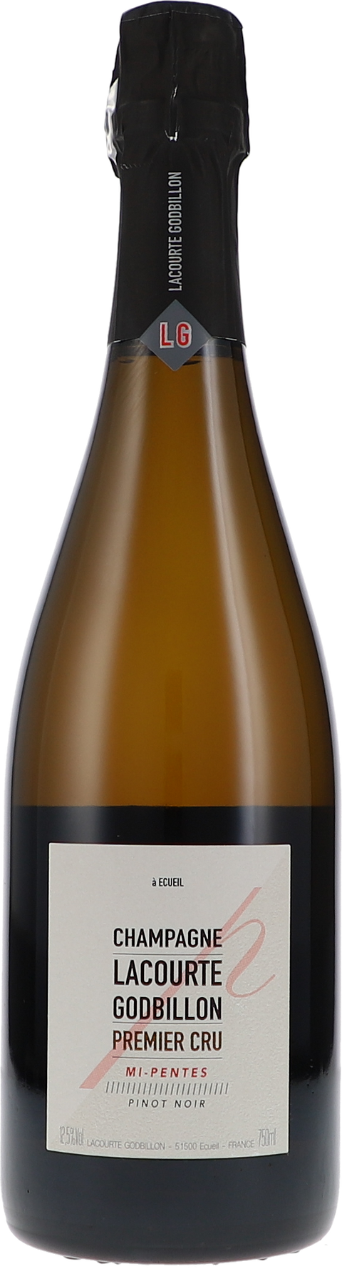 Lacourte-Godbillon Mi-Pentes, Premier Cru Brut Nature L2022+Réserve BIO