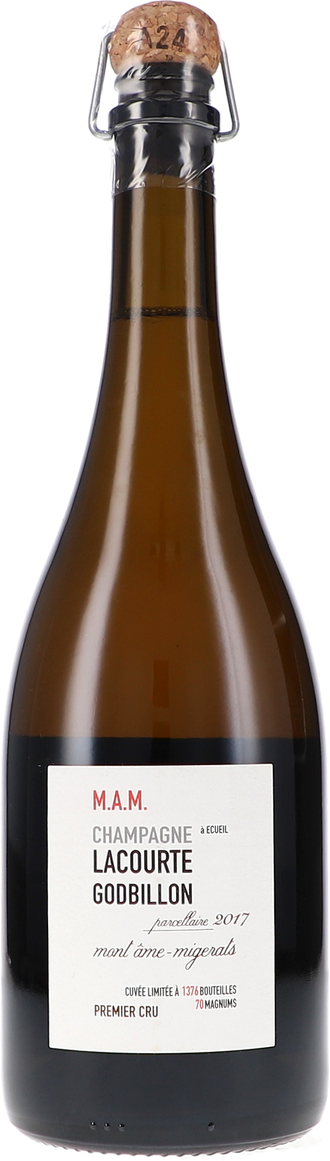 Lacourte-Godbillon M.A.M. Monts Âme-Migerats Premier Cru, Brut Nature 2017