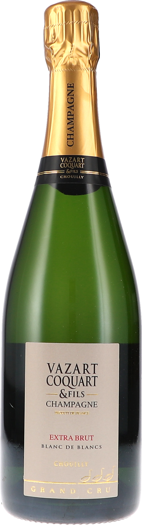 Vazart-Coquart & Fils Extra Brut, 2018+Res., Blanc de Blancs Chouilly Grand Cru