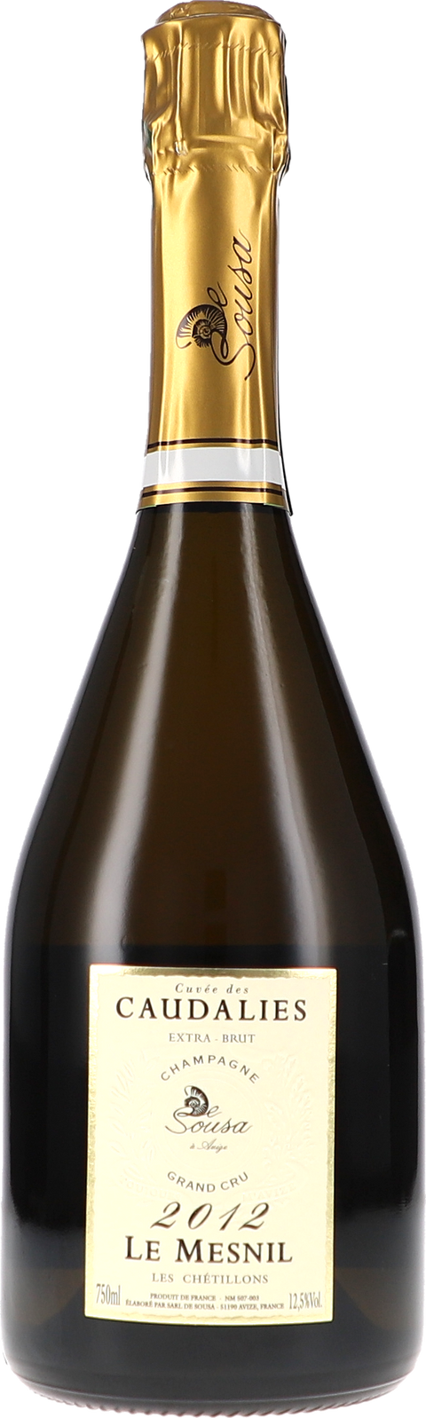 De Sousa et Fils Cuvée des Caudalies "Le Mesnil" Grand Cru Extra Brut 2012 BIO