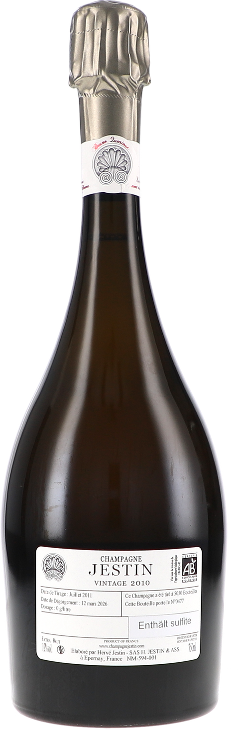 Jestin, Extra Brut 2010 BIO