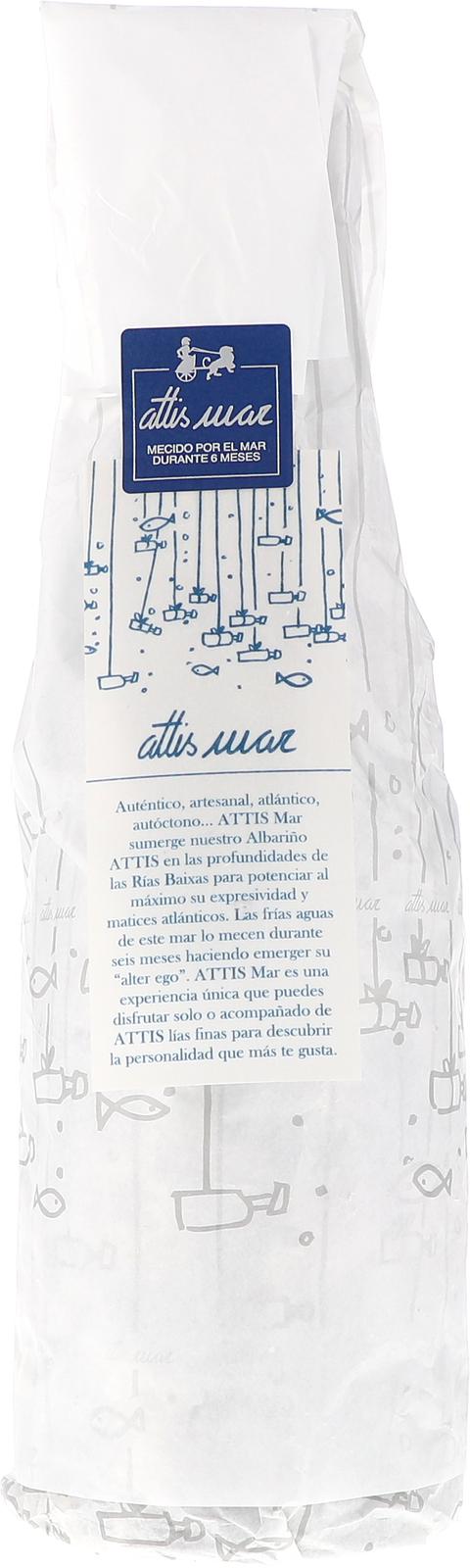 Attis Bodegas y Vinedos Attis Mar, gereift 9m unter Wasser im Galizischen Meer 2022 1,5L