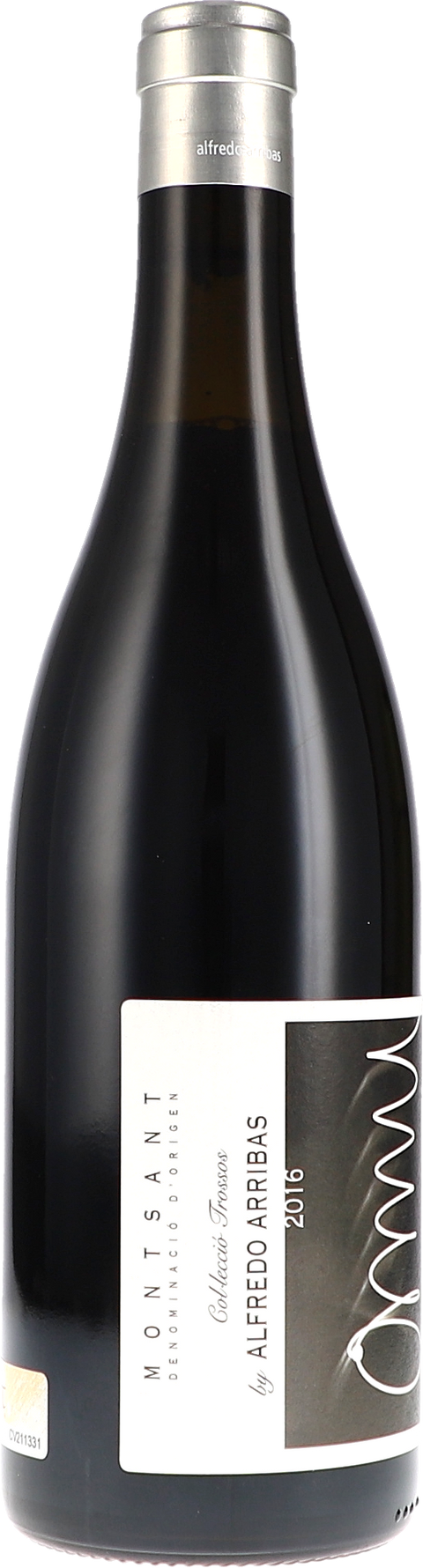 Alfredo Arribas Tros Negre "Notaria" 2016 Rücketikett