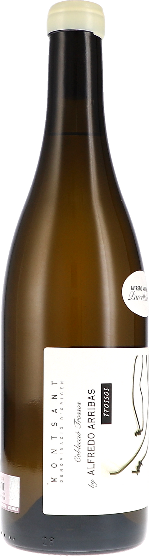 Alfredo Arribas Tros Blanc Saleras 2017 Rücketikett