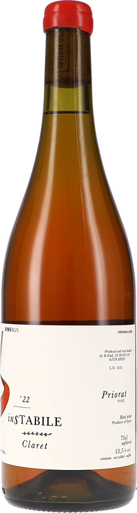 Vins Nus Instabile Claret Rosae'Rosa No. 7 2022 BIO