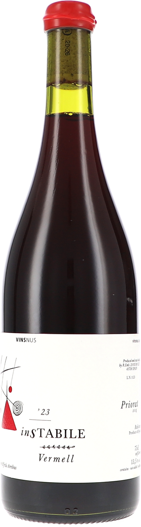 Vins Nus Instabile Vermell Mea Culpa No. 1 2023 BIO