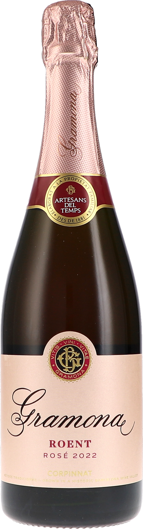 Gramona Roent Rosé Brut 2022 BIO