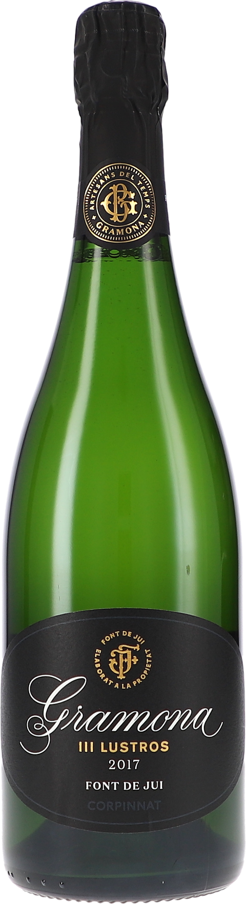 Gramona III Lustros, Font de Jui, Brut Nature 2017 BIO
