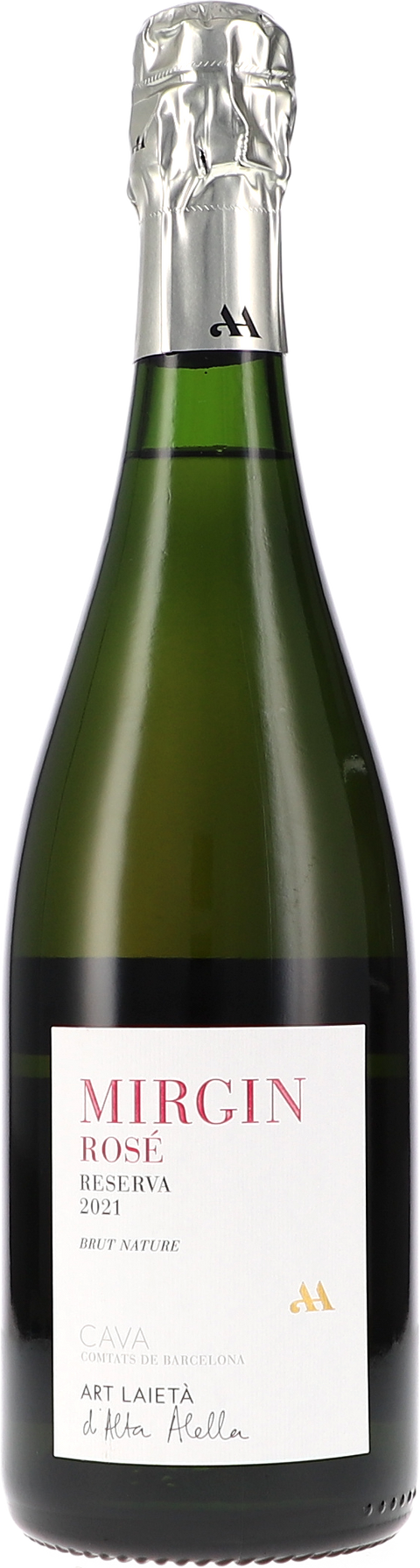 Alta Alella Mirgin Rose Reserva Brut Nature 2021 BIO