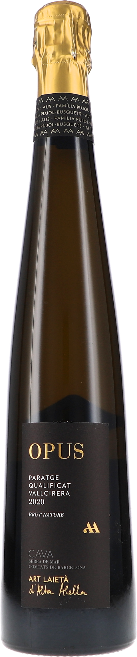 Alta Alella Opus, Paratge Qualificat Vallcirera Brut Nature 2020 BIO