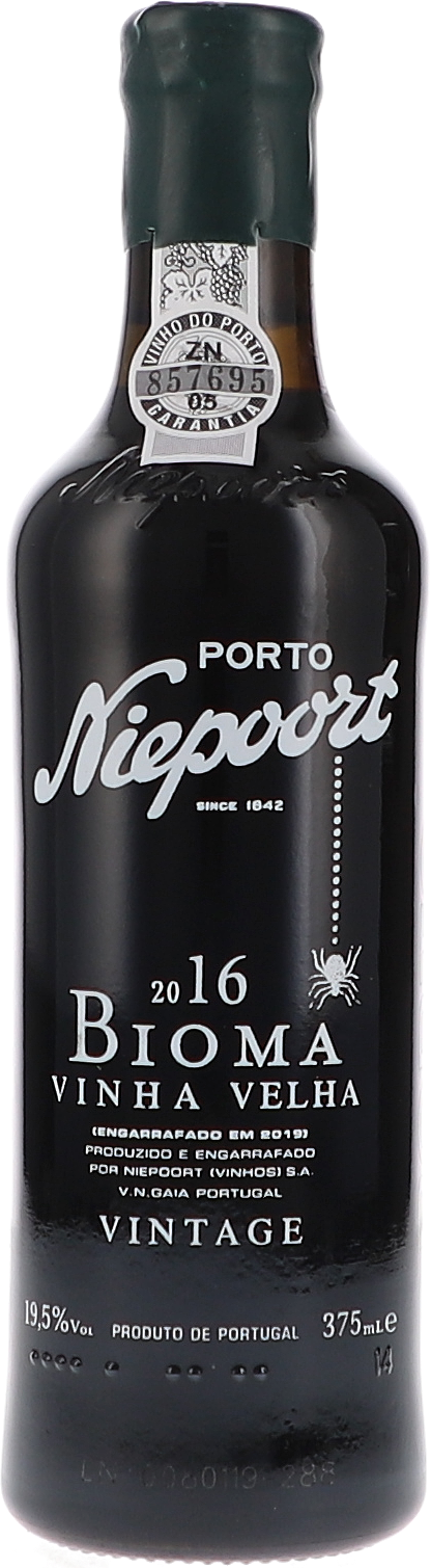 Niepoort Porto Bioma Vintage Vinha Velha, Vinho do Porto DOC 2016 0,375L BIO