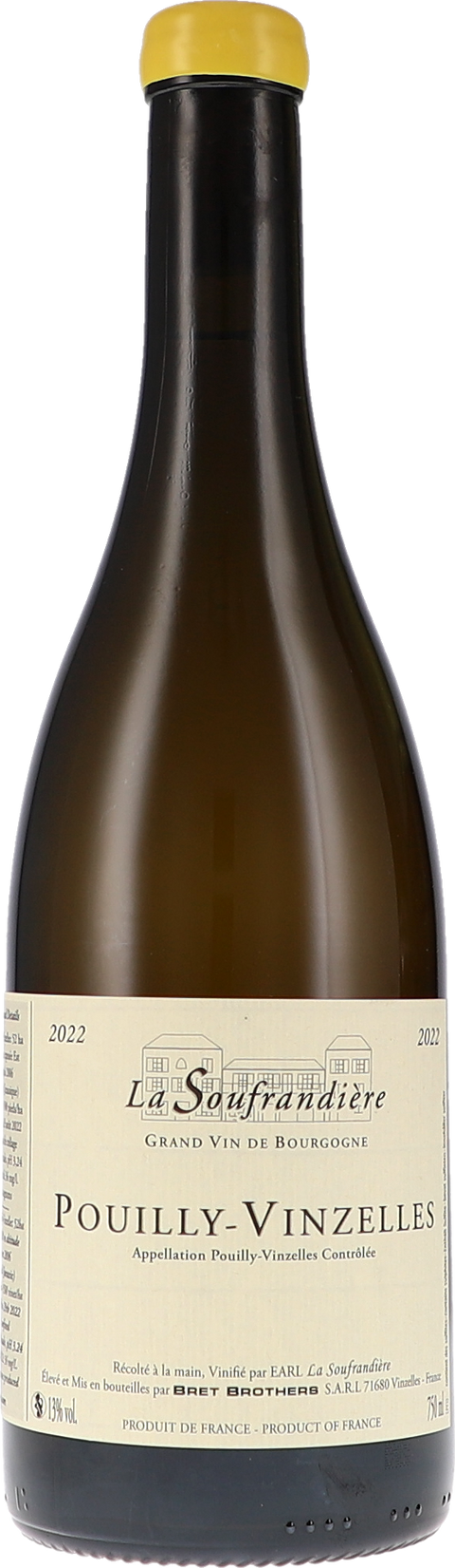 La Soufrandière Pouilly-Vinzelles AOC 2022 BIO