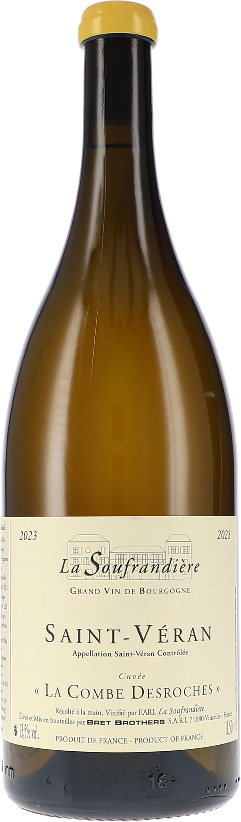 La Soufrandière Saint-Véran "La Combe DesRoches" AOC 2023 1,5L BIO