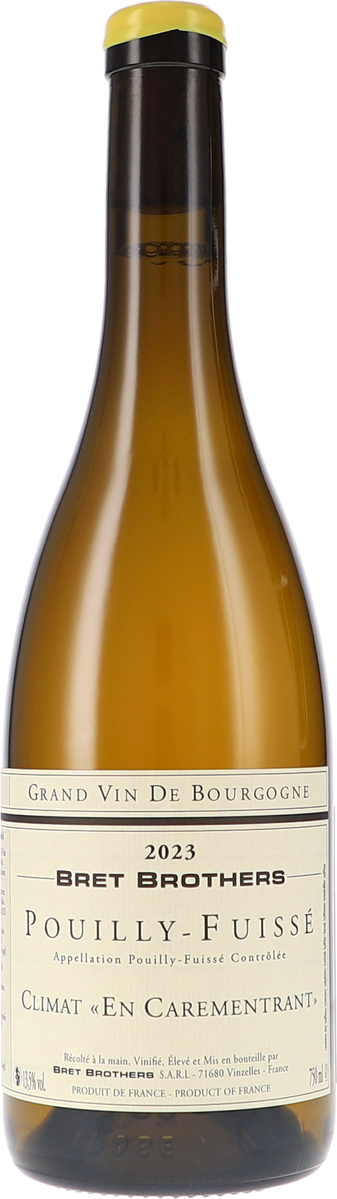 Bret Brothers Pouilly-Fuisse Climat "En Carementrant" AOC 2023 BIO