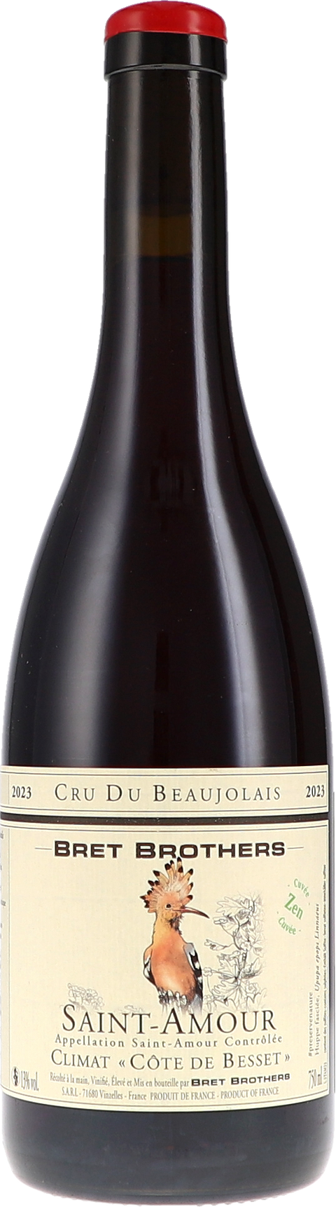 Bret Brothers Saint-Amour Climat "Côte de Besset" Zen AOC 2023 BIO