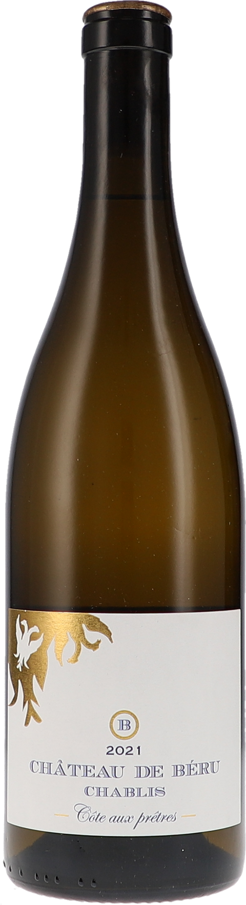 Château de Béru Chablis Côte aux Prêtres AOC 2021 BIO