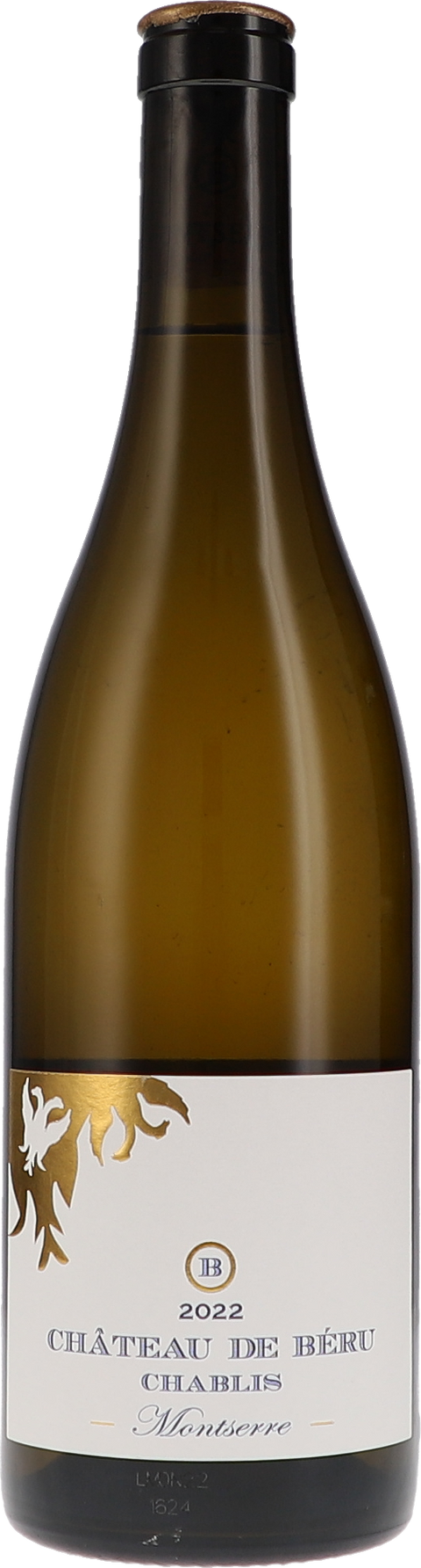 Château de Béru Chablis Montserre AOC 2022 BIO