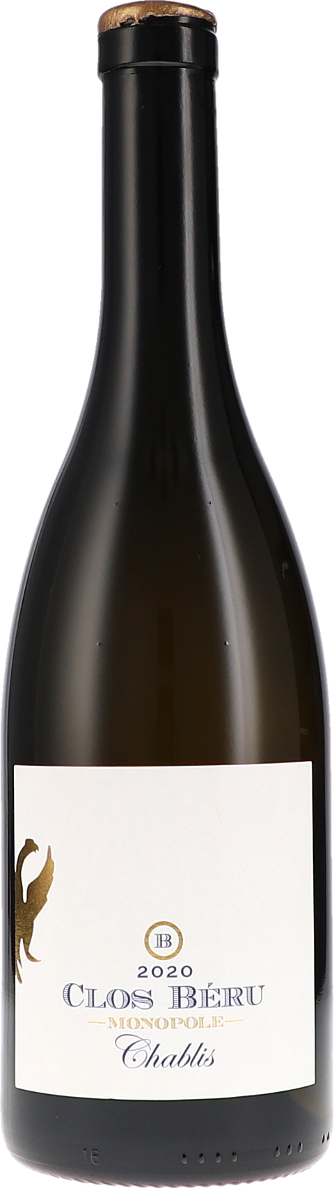 Château de Béru Chablis Clos Béru Monopole AOC 2020 BIO
