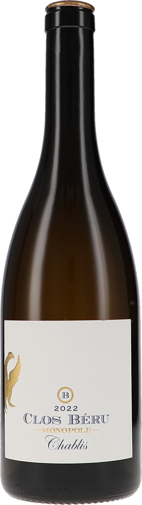 Château de Béru Chablis Clos Béru Monopole AOC 2022 BIO