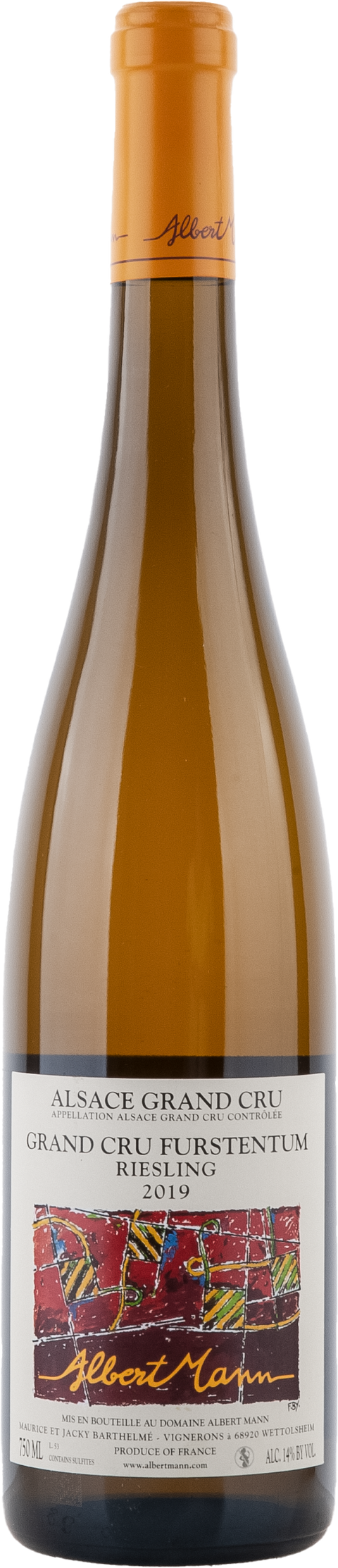 Albert Mann Riesling Furstentum Grand Cru 2019 BIO