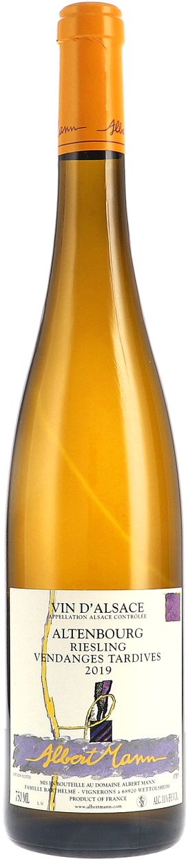 Albert Mann Riesling Altenbourg, Vendanges Tardives 2019 BIO