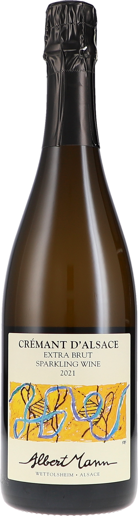 Albert Mann Crémant d'Alsace, Extra Brut 2022 BIO