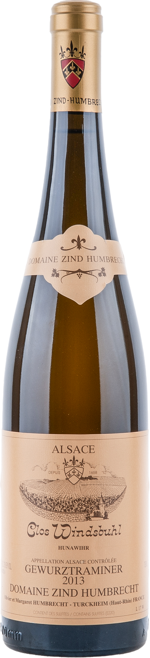 Zind-Humbrecht Gewürztraminer Clos Windsbuhl 2013
