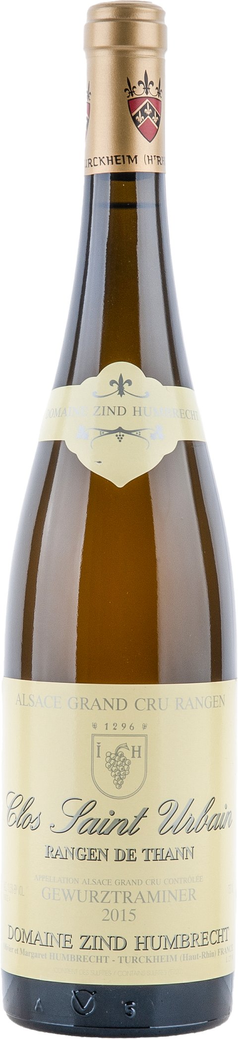 Zind-Humbrecht Gewürztraminer Rangen de Thann Clos-Saint-Urbain Grand Cru 2015 BIO