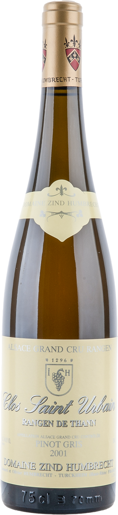 Zind-Humbrecht Pinot Gris Rangen de Thann Clos-Saint-Urbain Grand Cru 2001