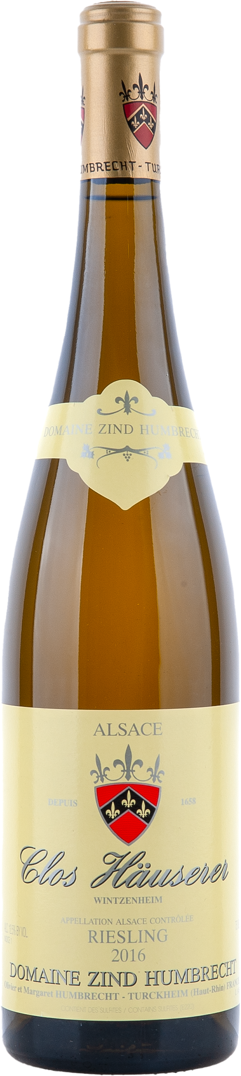 Zind-Humbrecht Riesling Clos Häuserer 2016