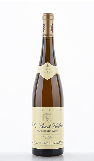 Zind-Humbrecht Pinot Gris Rangen de Thann Clos-Saint-Urbain Grand Cru 2017